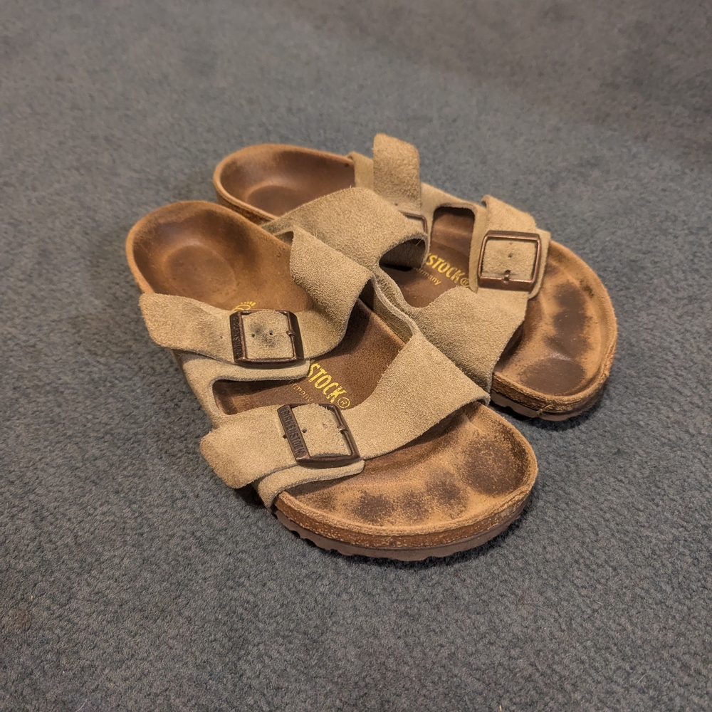 Birkenstock Tan Sandals with Adjustable Straps
